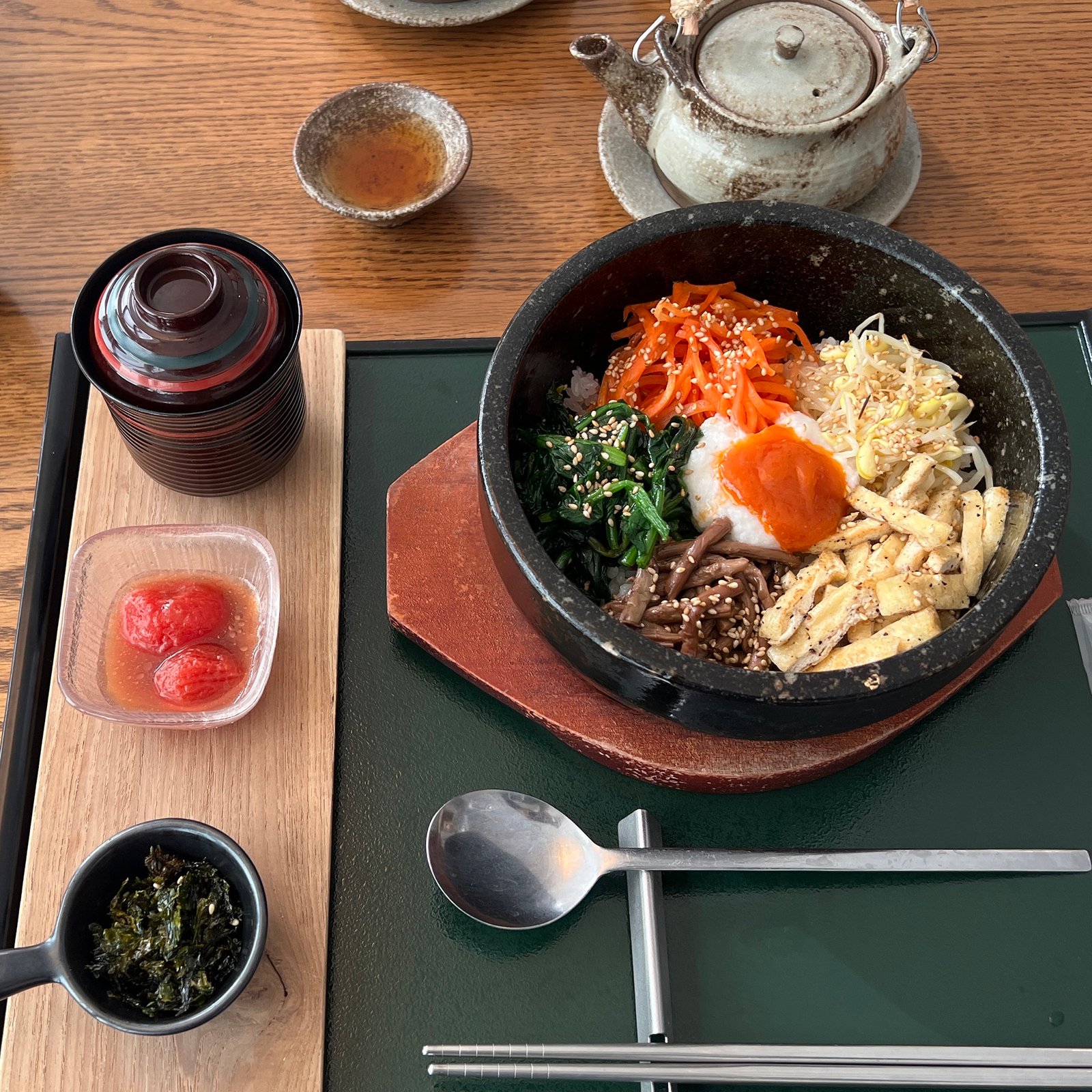 Bibimbap vegano: cuando Corea y Japón se encuentran en un plato
