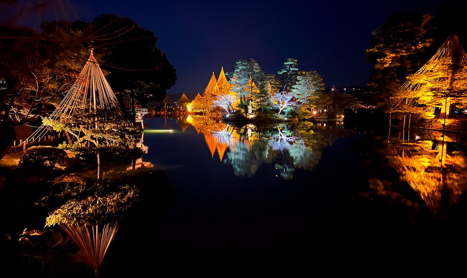 Yukitsuri sobre el agua