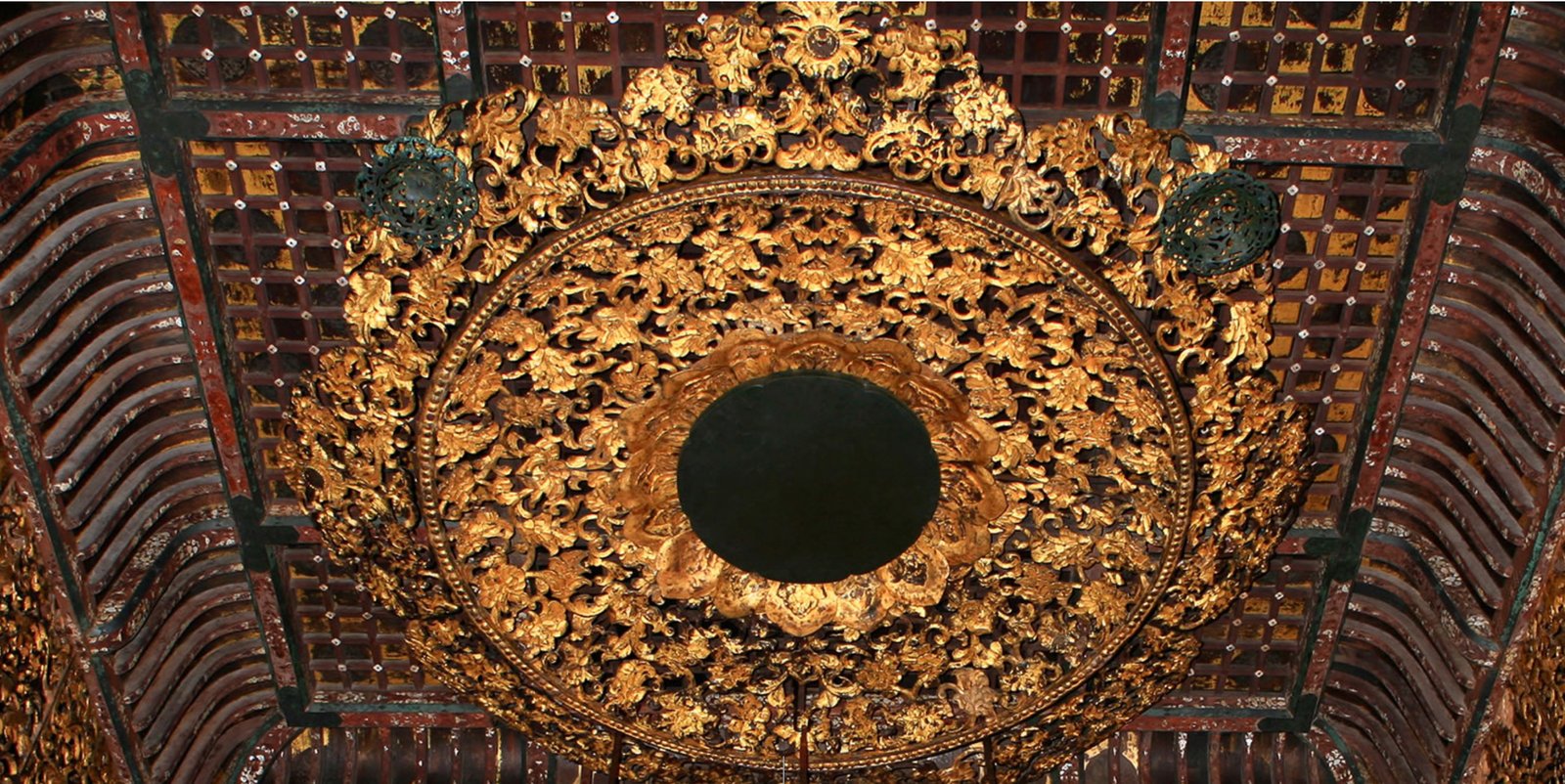 El techo del Phoenix Hall